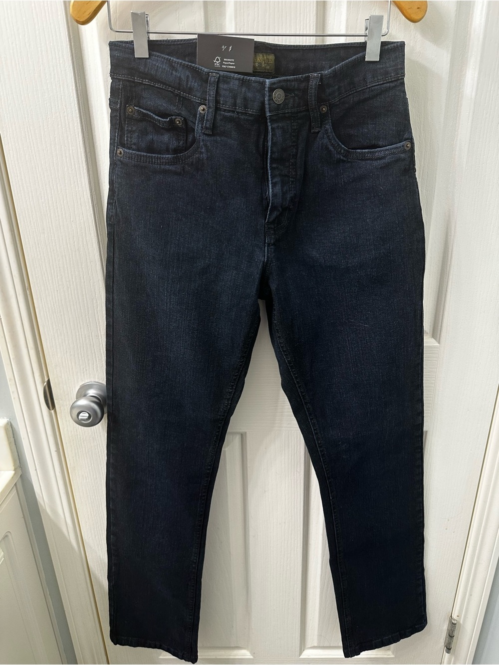 Urban Star Slim Straight Men's Jeans in Dark Indigo